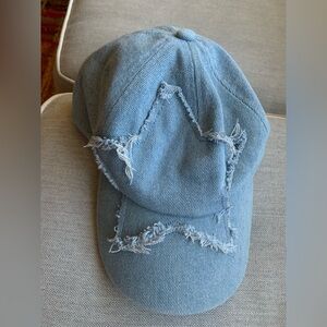 Steve Madden Blue Denim Cap